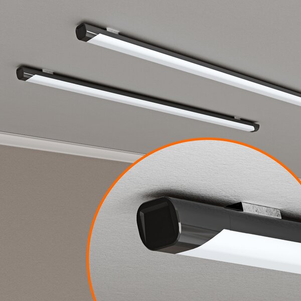Průmyslové LED svítidlo 60 W, 7200 lm, 120 cm, neutrální bílá, IP65