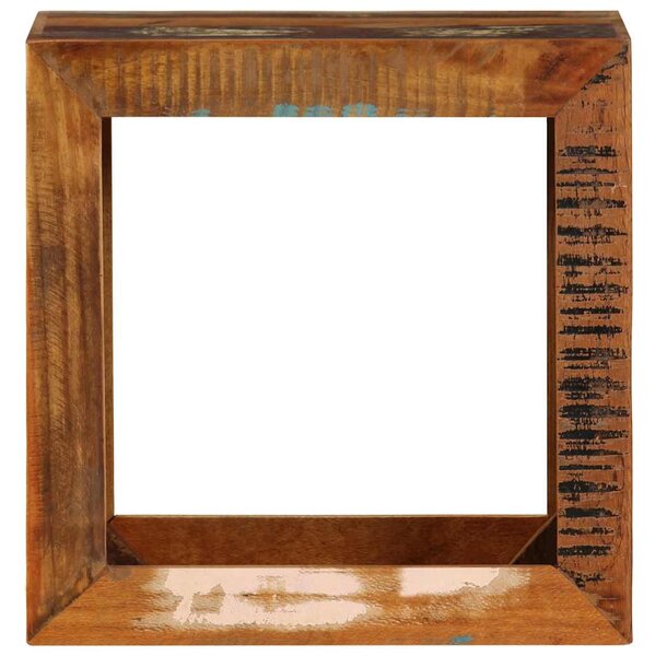 Stolička 40 x 30 x 40 cm masivní recyklované dřevo 246270