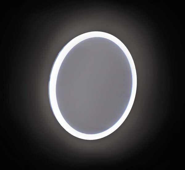 Deante Round příslušenství, kosmetické LED zrcátko 220x220 mm, zvětšení (3x), ADR_0821