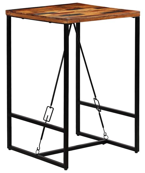 Barový stůl masivní recyklované dřevo 70 x 70 x 106 cm 246288