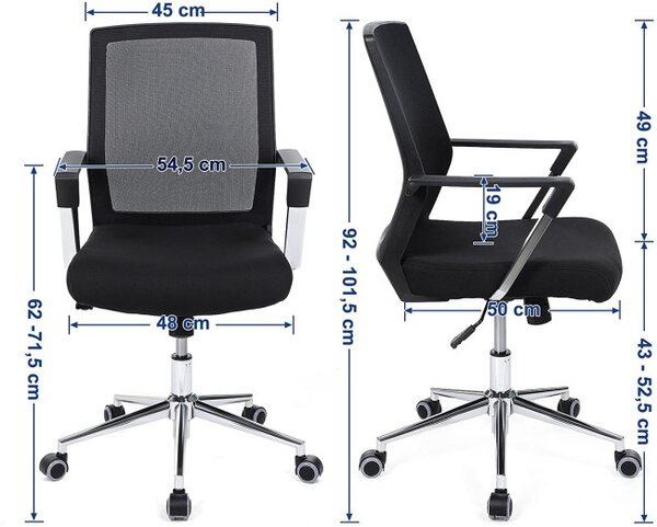 Kancelářská židle OBN83B