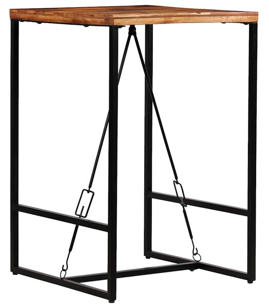 Barový stůl masivní recyklované dřevo 70 x 70 x 106 cm 246288