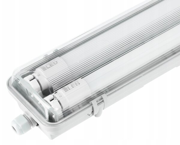 Prachotěsné LED svítidlo 25 W, 150 cm, studená bílá, IP65
