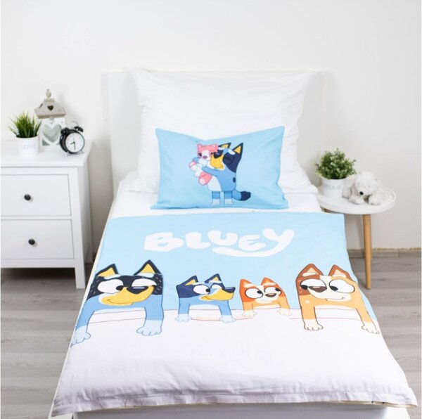 Jerry Fabrics Povlečení do postýlky Bluey baby 100x135, 40x60 cm