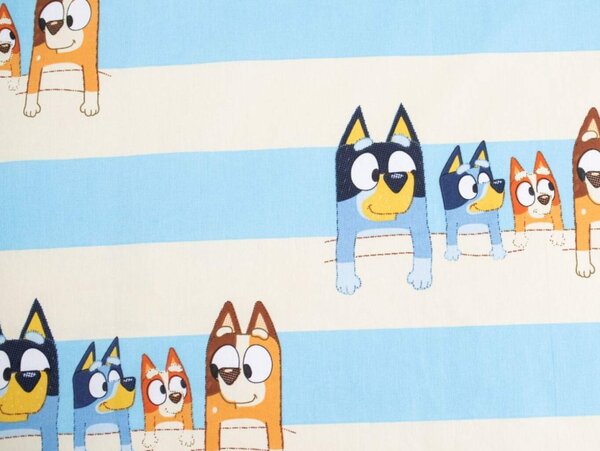 Jerry Fabrics Povlečení do postýlky Bluey baby 100x135, 40x60 cm