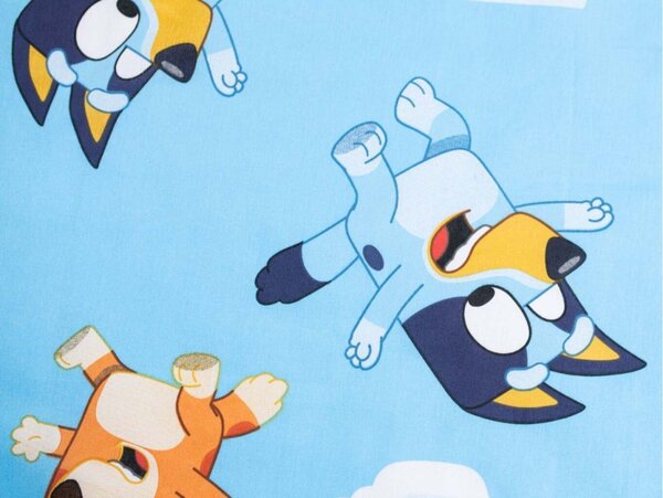 Jerry Fabrics Povlečení do postýlky Bluey 004 baby 100x135, 40x60 cm
