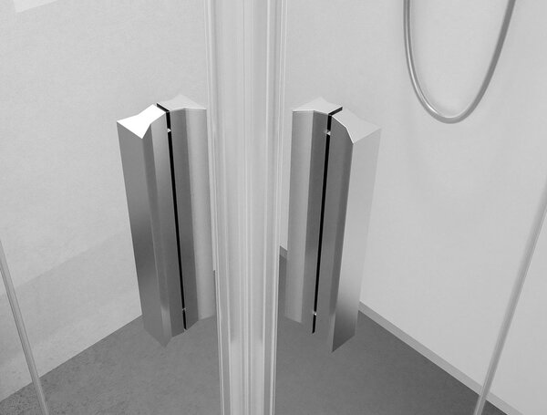 Polysan Polysan, ZOOM čtvercová sprchová zástěna 900x900mm, rohový vstup, ZL4915L-02