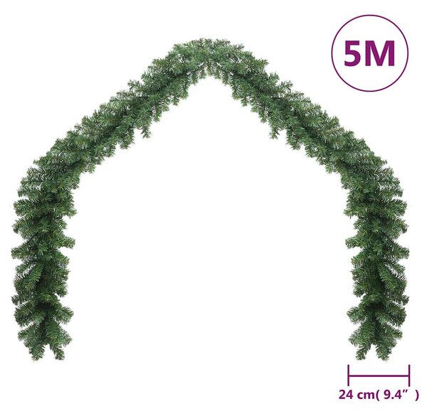 Vánoční girlanda PVC 5 m 246403