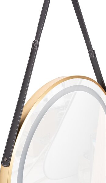 Tutumi Zrcadlo ⌀60 cm s regulovatelným LED osvětlením HOM-01504