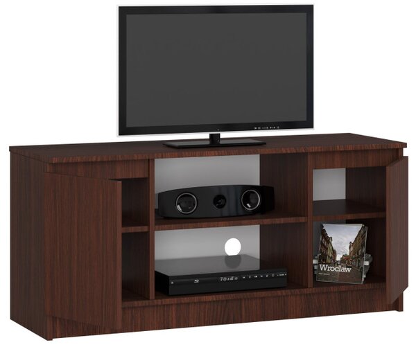 Stolek pod TV RTV 120 2D 1P wenge