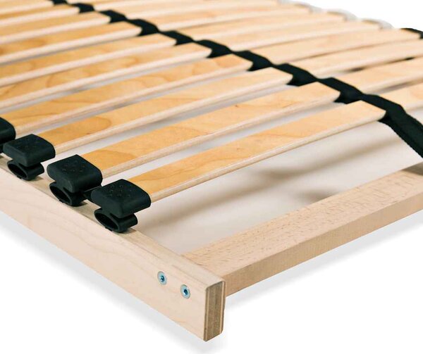 Lamelový rošt postele s 28 lamelami 7 zón 90 x 200 cm 246445