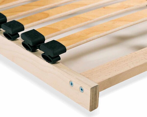 Lamelový rošt postele s 28 lamelami 7 zón 100 x 200 cm 246446