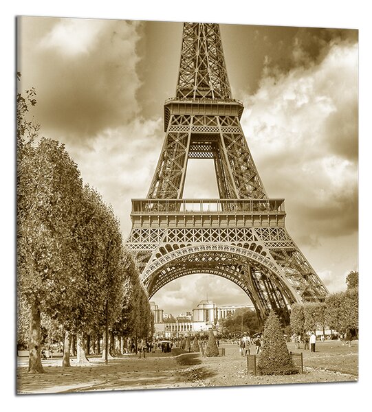 Obraz do bytu Eiffelovka a stromy