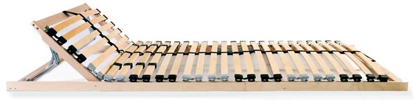 Lamelový rošt postele s 28 lamelami 7 zón 70 x 200 cm 246449