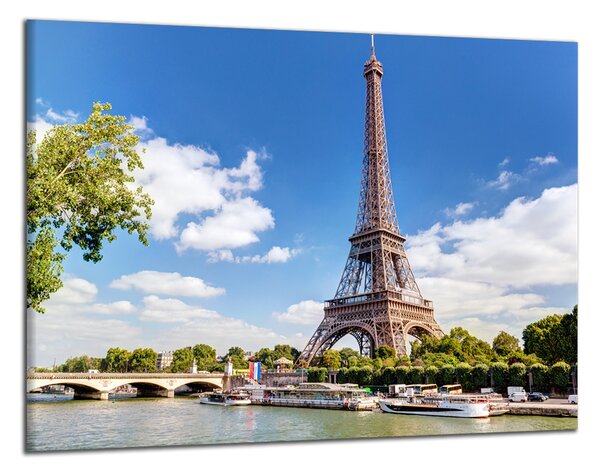Obraz do bytu Eiffelovka a řeka
