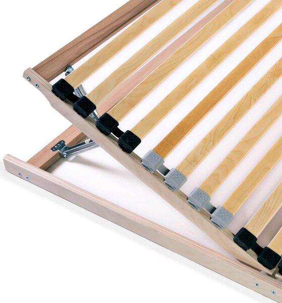 Lamelový rošt postele s 28 lamelami 7 zón 70 x 200 cm 246455