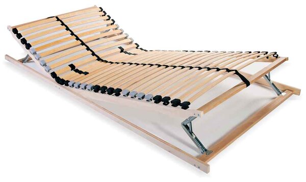 Lamelový rošt postele s 28 lamelami 7 zón 70 x 200 cm 246455