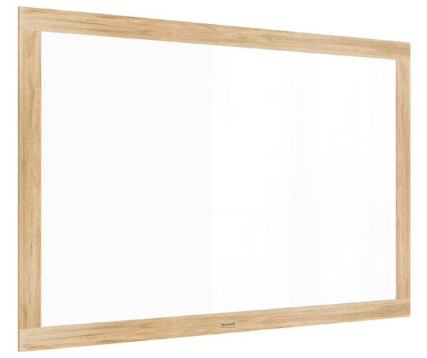 Magnetická tabule PREMIUM 180x120 cm v rámu v barvě dubu, MP1812OAK