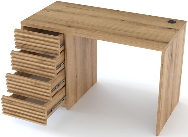 Eltap Pracovní stůl Bisett dub artisan Šířka: 120 cm