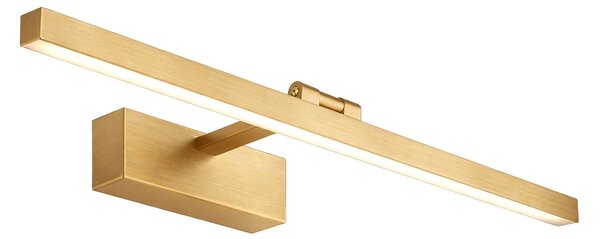 Toolight APP1864-1W, koupelnová LED svítilna, 600 mm, broušená ocel, OSW-66020