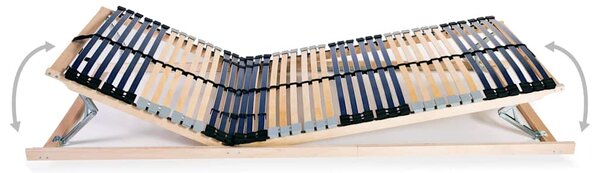 Lamelové rošty do postele 2 ks 42 lamel 7 zón 70 x 200 cm 3051419