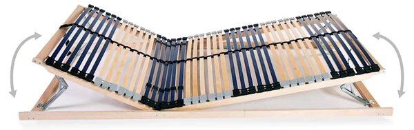 Lamelový rošt postele se 42 lamelami 7 zón 100 x 200 cm 246476