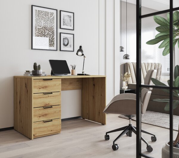 Eltap Pracovní stůl Barold dub artisan Šířka: 120 cm
