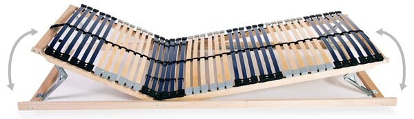 Lamelový rošt postele se 42 lamelami 7 zón 70 x 200 cm 246473