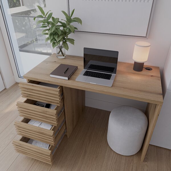 Eltap Pracovní stůl Bisett dub artisan Šířka: 120 cm
