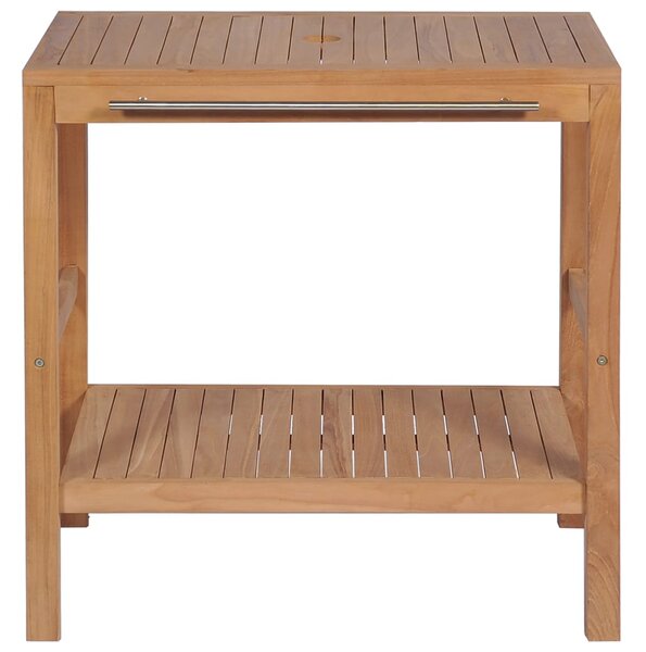 Skříňka pod umyvadlo z masivního teaku 74 x 45 x 75 cm 246492