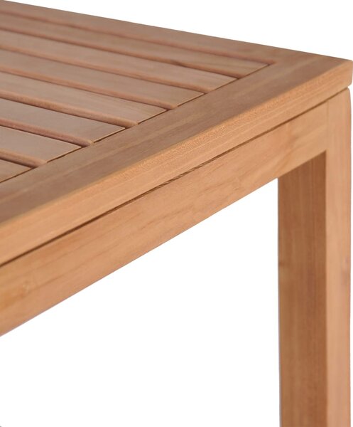 Úložná skříňka do koupelny se 4 policemi teak 42 x 42 x 165 cm 246500