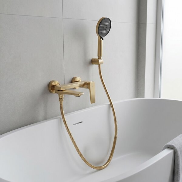 Koupelnová baterie PREMIUM REA Prime Gold Brush
