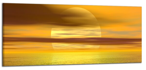 Obraz na stěnu Západ slunce panorama
