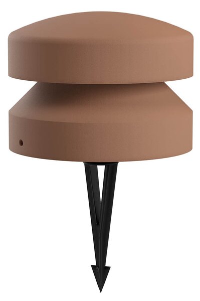 Redo Venkovní LED sloupek CLIFF 15W, v. 185 mm, IP65, 24V Barva: Antracit, Barva světla: 3000K, Úhel paprsku: 360°