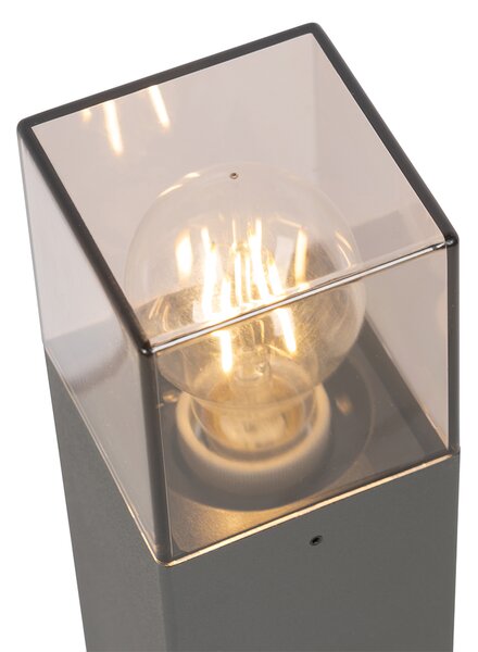 Moderní venkovní stojací lampa 50 cm tmavě šedá IP44 - Dánsko
