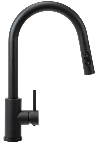 Kuchyňská baterie Rea Fresh Touch Black Matt
