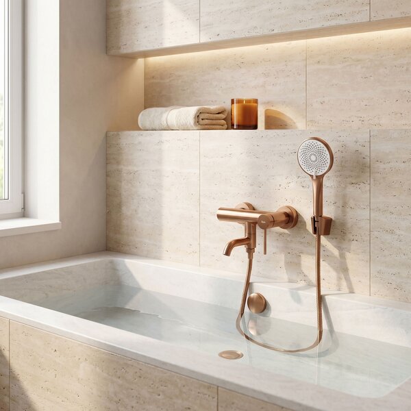 Vanová baterie Rea Clif Brushed Copper