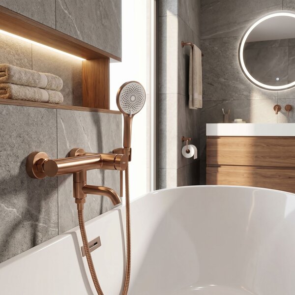 Vanová baterie Rea Clif Brushed Copper