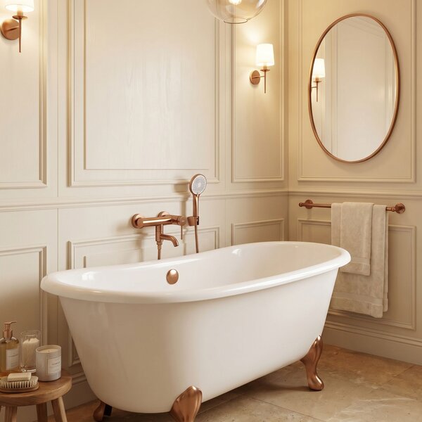 Vanová baterie Rea Clif Brushed Copper