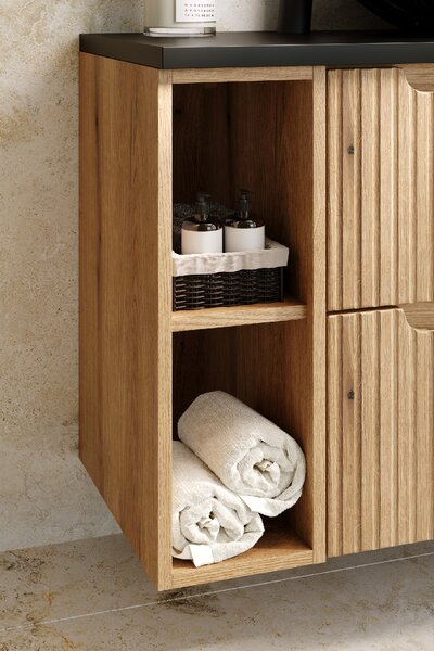 Comad Spodní rozšiřovací díl pro umyvadlové skříňky s deskou Nova Oak 20 dub coast evoke