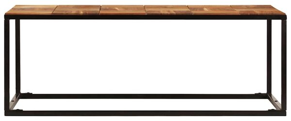 Konferenční stolek 110 x 60 x 40 cm masivní akácie a ocel 246678