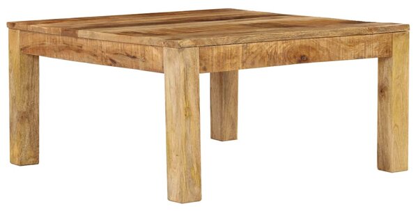 Konferenční stolek 80 x 80 x 40 cm masivní mangovníkové dřevo 246701