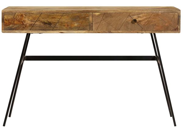 Psací stůl se zásuvkami 110 x 50 x 76 cm masivní mangovník 246718