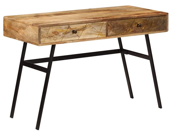 Psací stůl se zásuvkami 110 x 50 x 76 cm masivní mangovník 246718