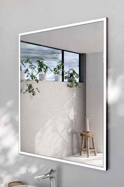 Comad Závěsné zrcadlo s LED osvětlením Alice LED 68x83 cm