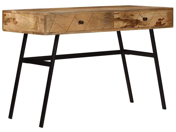 Psací stůl se zásuvkami 110 x 50 x 76 cm masivní mangovník 246718