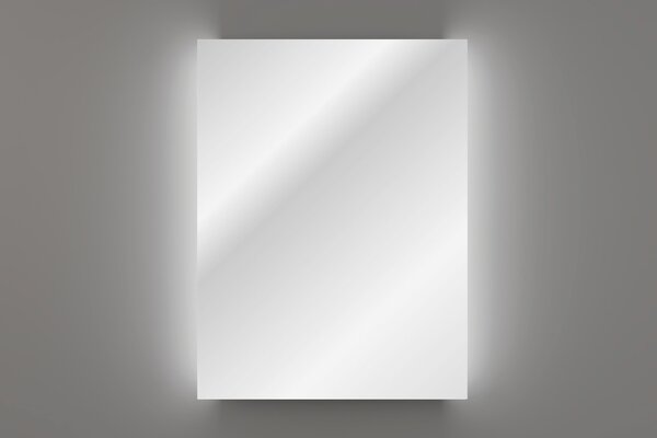 Comad Závěsné zrcadlo s LED osvětlením Aura LED 60x80 cm