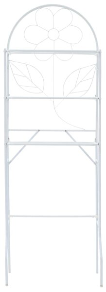 Regál do koupelny bílý 60 x 33 x 174 cm 246723