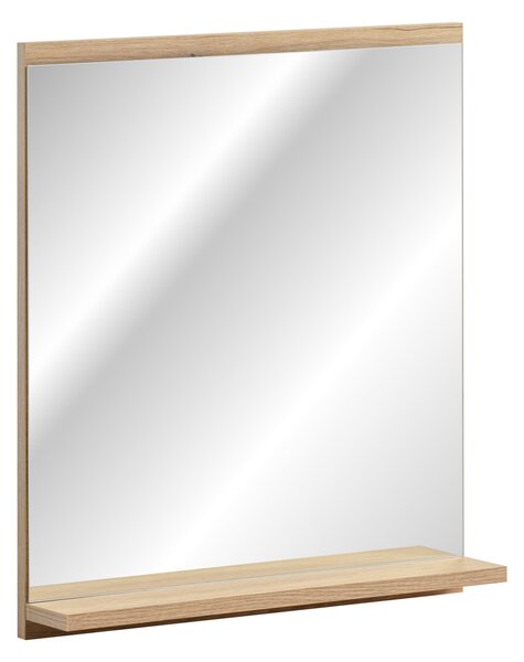 Comad Závěsné zrcadlo bez osvětlení Nova Oak 50x57 cm