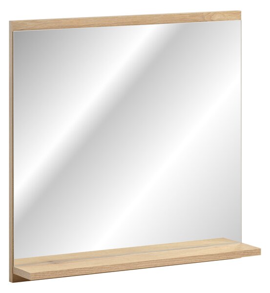 Comad Závěsné zrcadlo bez osvětlení Nova Oak 60x57 cm